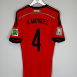 2014 MEXICO R.MARQUEZ #4 AWAY SHIRT (M) ADIDAS