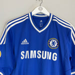 Shop 2013/14 CHELSEA 'CHAMPIONS OF EUROPE' HOME SHIRT (L) ADIDAS, classic football shirts, vintage football shirts & retro soccer jerseys at Cult Kits