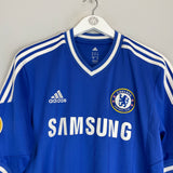 Shop 2013/14 CHELSEA 'CHAMPIONS OF EUROPE' HOME SHIRT (L) ADIDAS, classic football shirts, vintage football shirts & retro soccer jerseys at Cult Kits