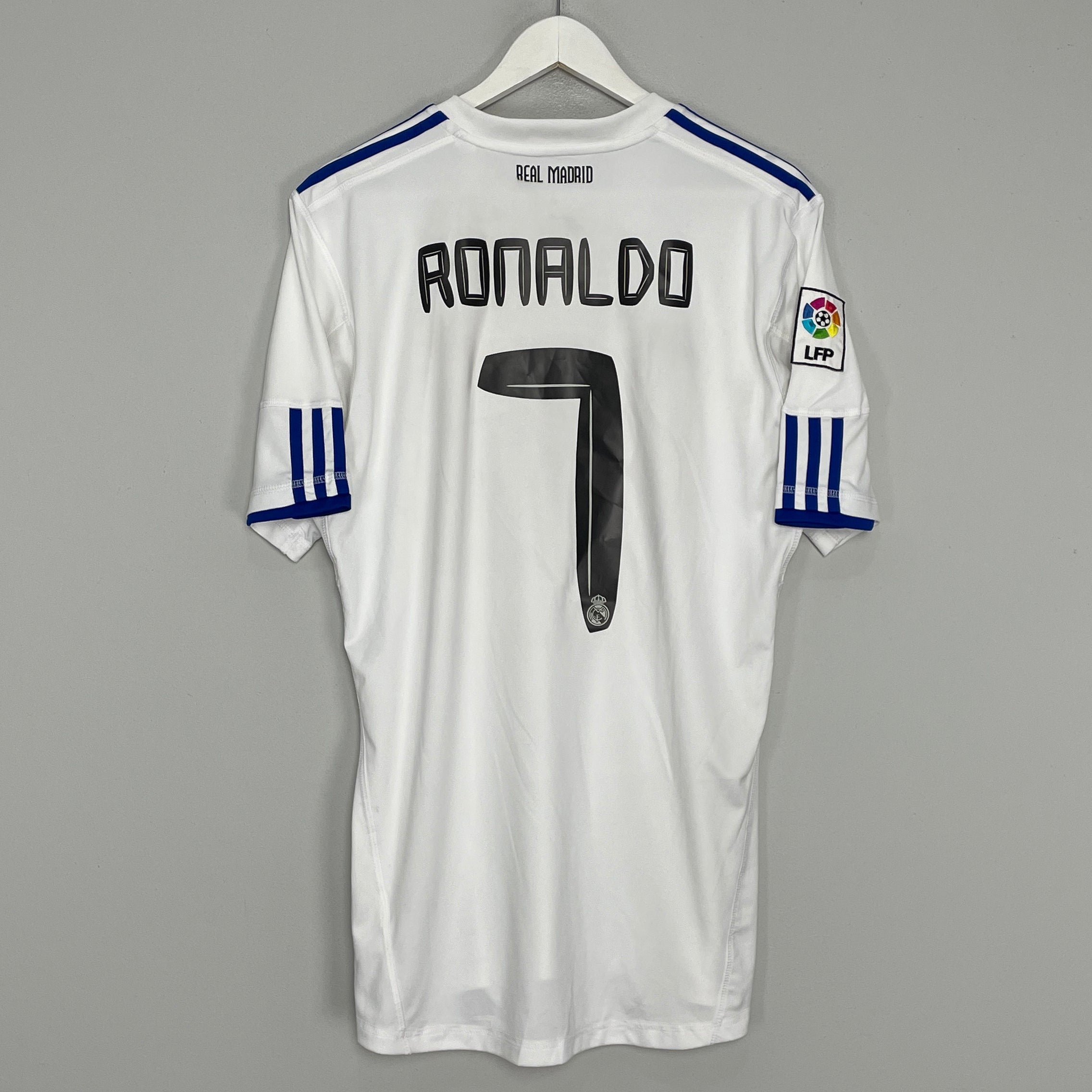 Shop 2010/11 REAL MADRID RONALDO #7 HOME SHIRT (XL) ADIDAS, classic football shirts, vintage football shirts & retro soccer jerseys at Cult Kits