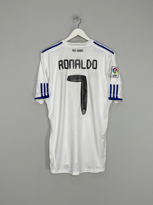 2010/11 REAL MADRID RONALDO #7 HOME SHIRT (XL) ADIDAS