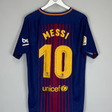 2017/18 BARCELONA MESSI #10 HOME SHIRT (L) NIKE
