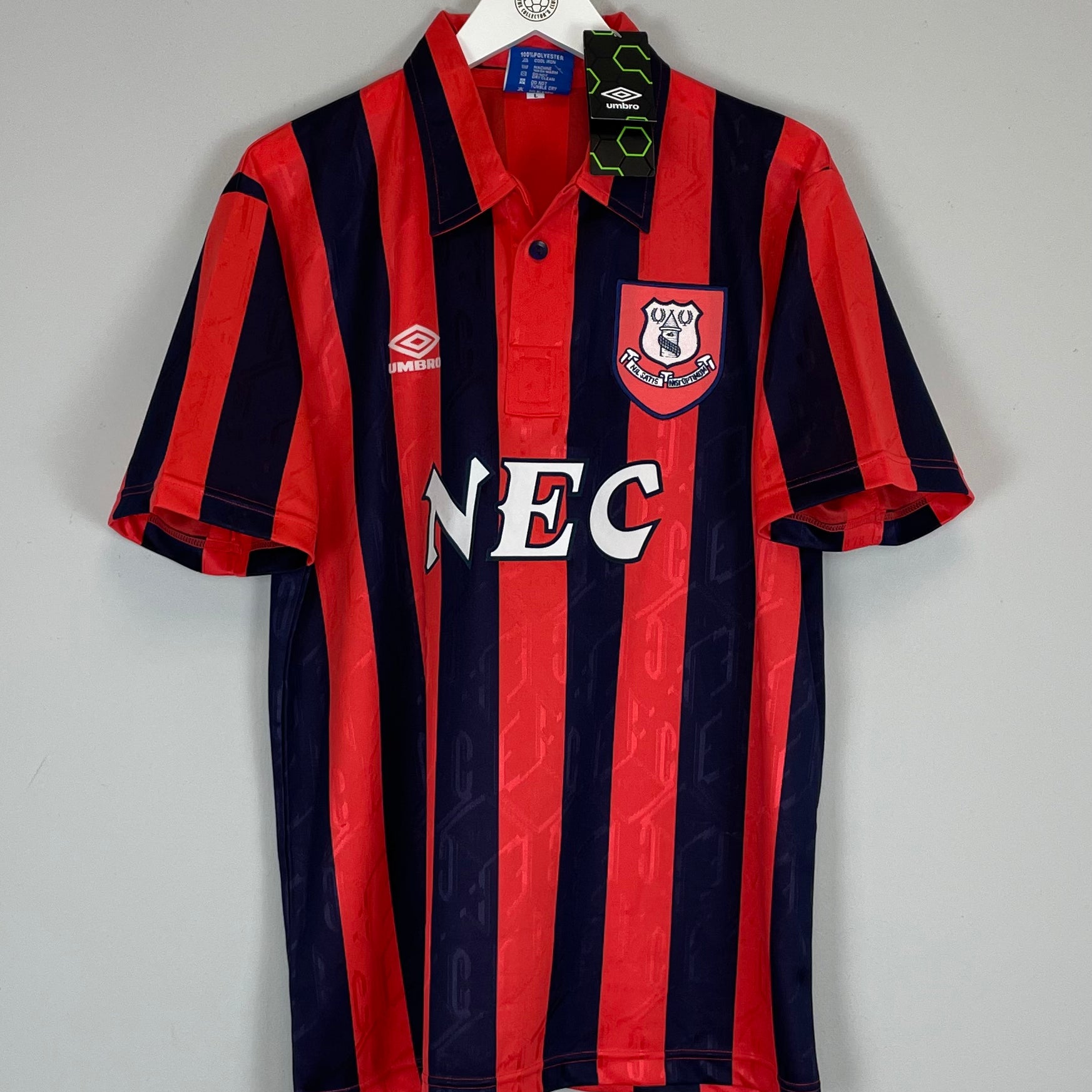 Shop 1992/94 EVERTON *BNWT* RE-ISSUE AWAY SHIRT (L) UMBRO, classic football shirts, vintage football shirts & retro soccer jerseys at Cult Kits