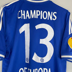 Shop 2013/14 CHELSEA 'CHAMPIONS OF EUROPE' HOME SHIRT (L) ADIDAS, classic football shirts, vintage football shirts & retro soccer jerseys at Cult Kits