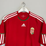 2010/12 HUNGARY HOME SHIRT (L) ADIDAS