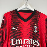 2023/24 AC MILAN THEO #19 L/S HOME SHIRT (XL) PUMA