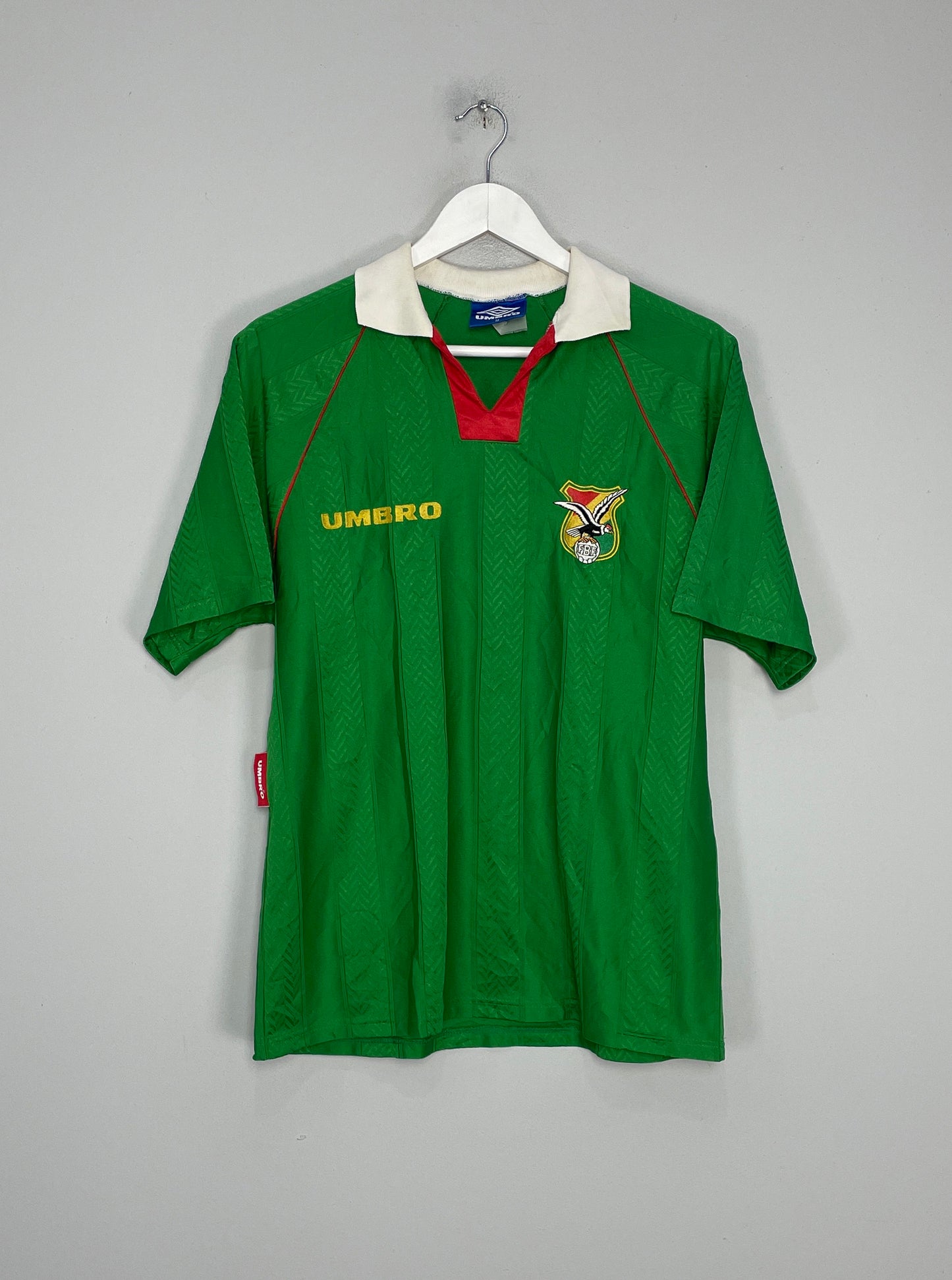 1994/95 BOLIVIA HOME SHIRT (M) UMBRO