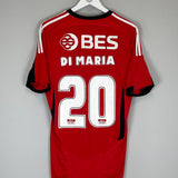 2008/09 BENFICA DI MARIA #20 HOME SHIRT (M) ADIDAS