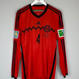 2014 MEXICO R.MARQUEZ #4 L/S AWAY SHIRT (L) ADIDAS