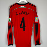 2014 MEXICO R.MARQUEZ #4 L/S AWAY SHIRT (L) ADIDAS