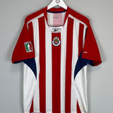 2006/07 CHIVAS GUADALAJARA HOME SHIRT (L) REEBOK