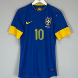 Buy 2012/13 BRAZIL RONALDINHO 10 *AUTHENTIC* AWAY SHIRT (M) NIKE ~ Free worldwide shipping available ~ Authentic Vintage Football Shirts from Cult Kits
