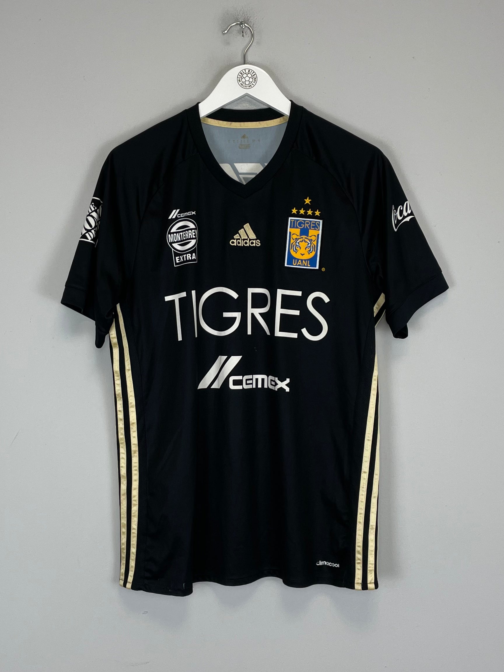 Shop 2016/17 TIGRES THIRD SHIRT (L) ADIDAS, classic football shirts, vintage football shirts & retro soccer jerseys at Cult Kits