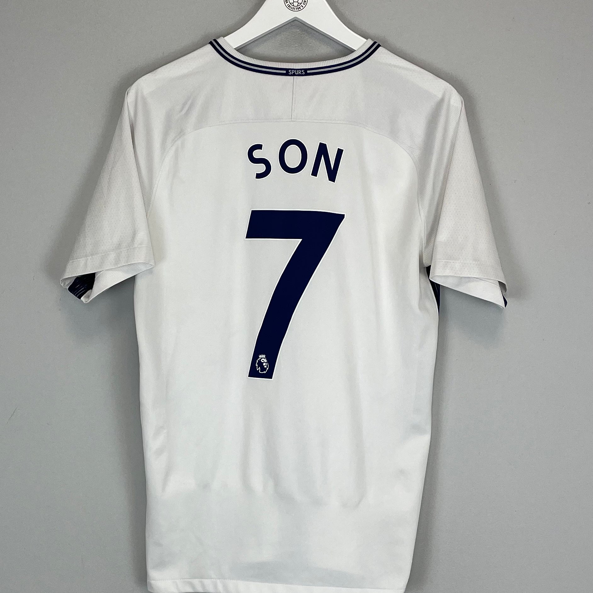 Shop 2017/18 TOTTENHAM SON #7 HOME SHIRT (M) NIKE, classic football shirts, vintage football shirts & retro soccer jerseys at Cult Kits