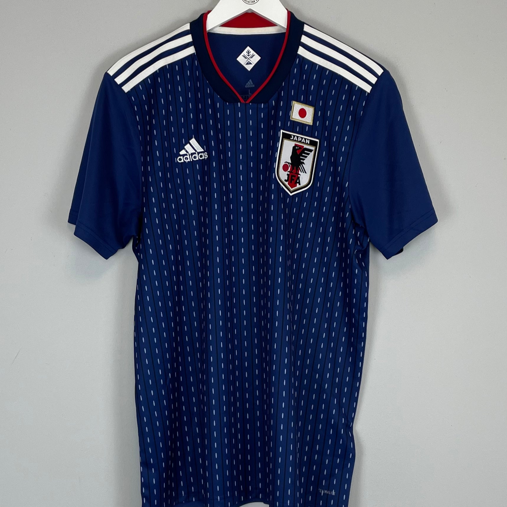 Shop 2018/19 JAPAN HOME SHIRT (L) ADIDAS, classic football shirts, vintage football shirts & retro soccer jerseys at Cult Kits