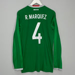 Shop 2016/17 MEXICO R.MARQUEZ #4 L/S HOME SHIRT (L) ADIDAS, classic football shirts, vintage football shirts & retro soccer jerseys at Cult Kits