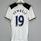 2016/17 TOTTENHAM DEMBELE #19 HOME SHIRT (M) UNDER ARMOUR