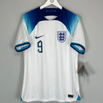 Shop 2022/23 ENGLAND KANE #9 *BNWT* HOME SHIRT (M) NIKE, classic football shirts, vintage football shirts & retro soccer jerseys at Cult Kits