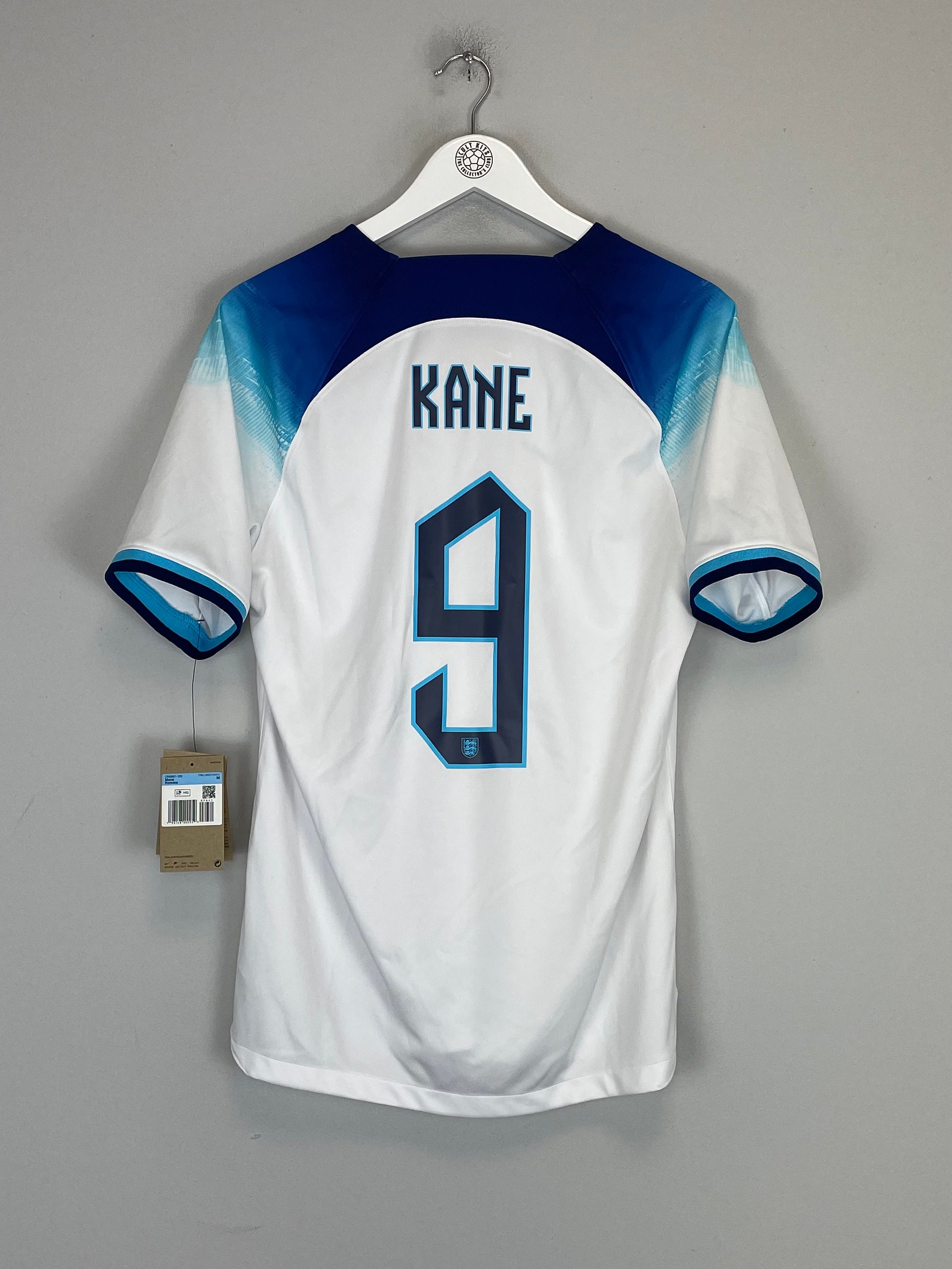 Shop 2022/23 ENGLAND KANE #9 *BNWT* HOME SHIRT (M) NIKE, classic football shirts, vintage football shirts & retro soccer jerseys at Cult Kits