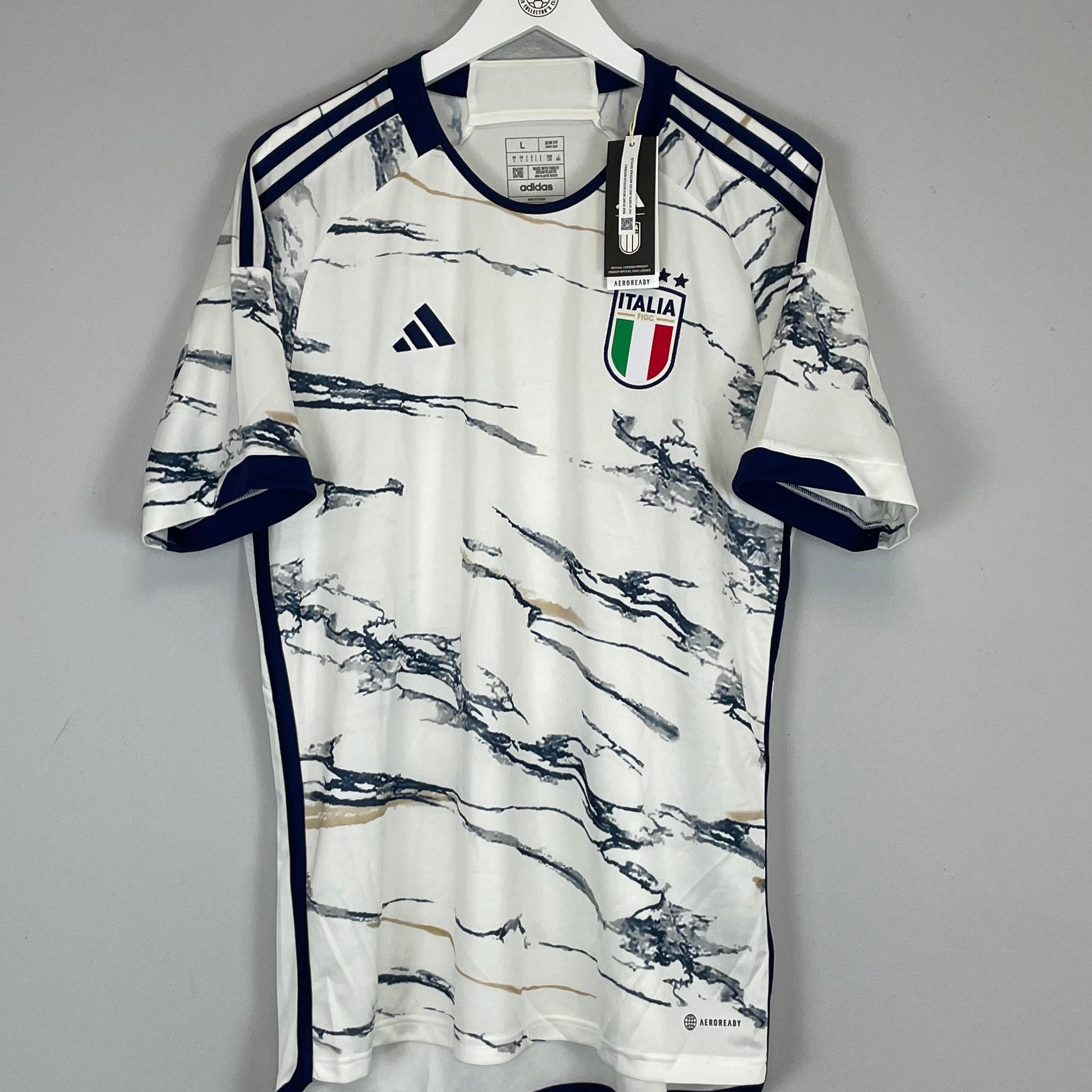 Shop 2023/24 ITALY *BNWT* AWAY SHIRT (L) ADIDAS, classic football shirts, vintage football shirts & retro soccer jerseys at Cult Kits