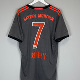 2016/17 BAYERN MUNICH RIBERY #7 AWAY SHIRT (XL) ADIDAS