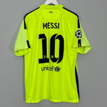 Shop 2014/15 BARCELONA MESSI #10 C/L THIRD SHIRT (XL) NIKE, classic football shirts, vintage football shirts & retro soccer jerseys at Cult Kits