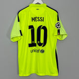 Shop 2014/15 BARCELONA MESSI #10 C/L THIRD SHIRT (XL) NIKE, classic football shirts, vintage football shirts & retro soccer jerseys at Cult Kits