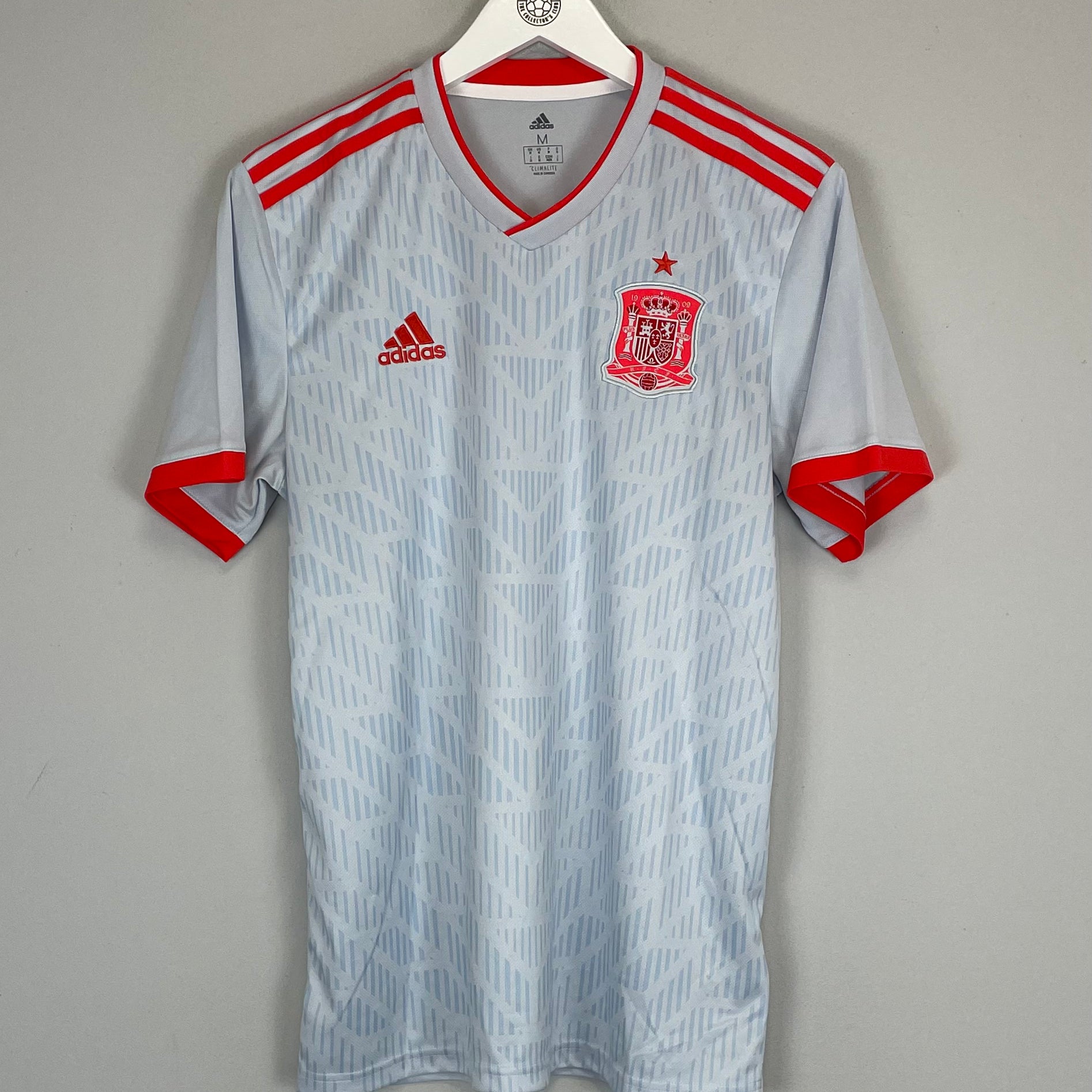 Shop 2018/19 SPAIN AWAY SHIRT (M) ADIDAS, classic football shirts, vintage football shirts & retro soccer jerseys at Cult Kits