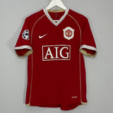 Shop 2006/07 MANCHESTER UNITED RONALDO #7 C/L HOME SHIRT (S) NIKE, classic football shirts, vintage football shirts & retro soccer jerseys at Cult Kits