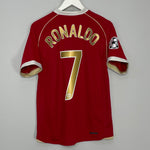 Shop 2006/07 MANCHESTER UNITED RONALDO #7 C/L HOME SHIRT (S) NIKE, classic football shirts, vintage football shirts & retro soccer jerseys at Cult Kits