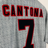 Shop 1995/96 MANCHESTER UNITED CANTONA #7 *BNWT* AWAY SHIRT (XL) UMBRO, classic football shirts, vintage football shirts & retro soccer jerseys at Cult Kits