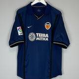 2000/01 VALENCIA AIMAR #22 AWAY SHIRT (L) NIKE