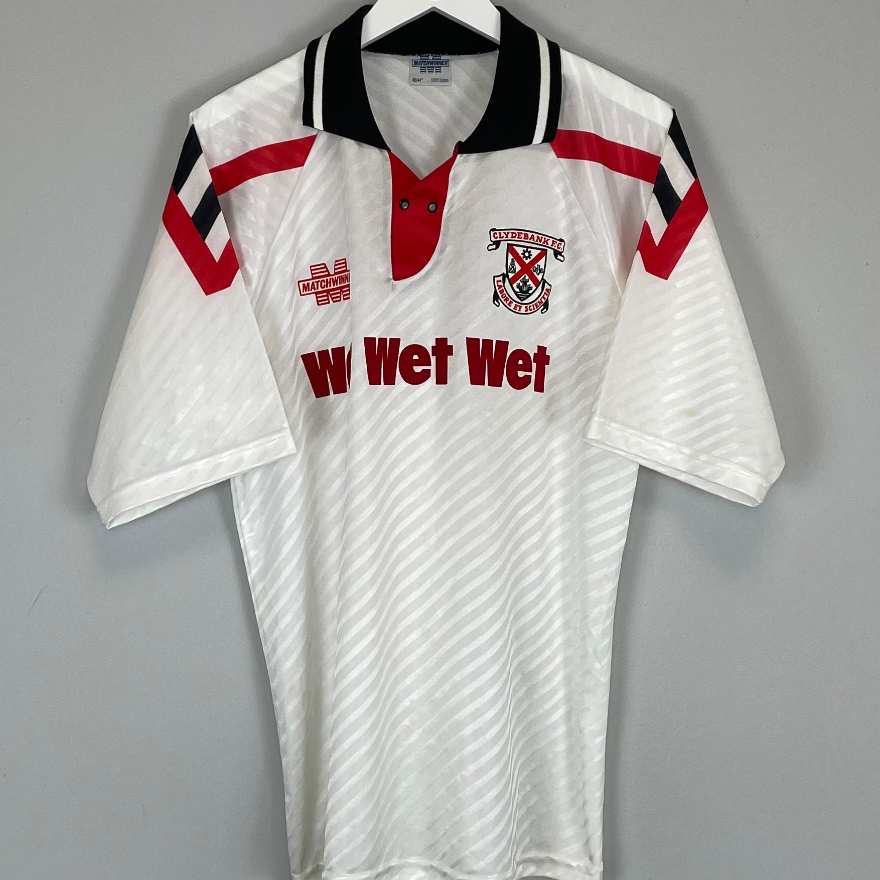 Shop 1993/95 CLYDEBANK HOME SHIRT (L) MATCHWINNER, classic football shirts, vintage football shirts & retro soccer jerseys at Cult Kits