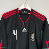 Shop 2010 MEXICO R.MARQUEZ #4 AWAY SHIRT (XL) ADIDAS, classic football shirts, vintage football shirts & retro soccer jerseys at Cult Kits