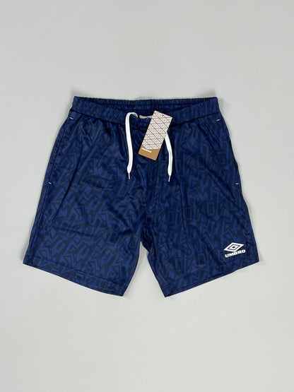 UMBRO *BNWT* NAVY GRAFFITI SHORTS (MULTIPLE SIZES) WITH POCKETS
