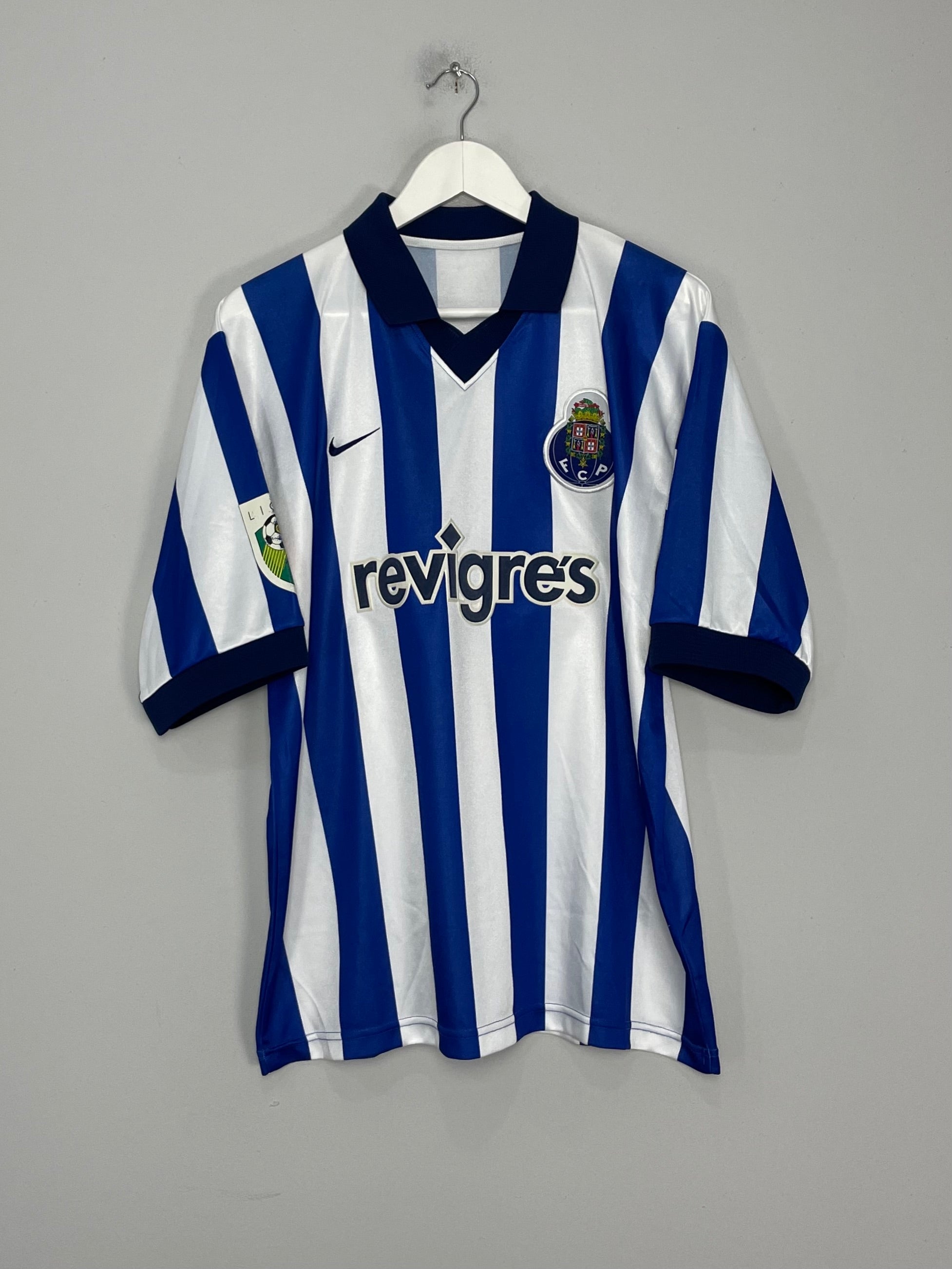 Shop 2002/03 PORTO HOME SHIRT (L) NIKE, classic football shirts, vintage football shirts & retro soccer jerseys at Cult Kits