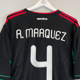 Shop 2010 MEXICO R.MARQUEZ #4 AWAY SHIRT (XL) ADIDAS, classic football shirts, vintage football shirts & retro soccer jerseys at Cult Kits