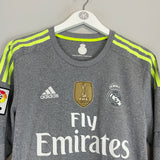 2015/16 REAL MADRID BALE #11 L/S AWAY SHIRT (S) ADIDAS