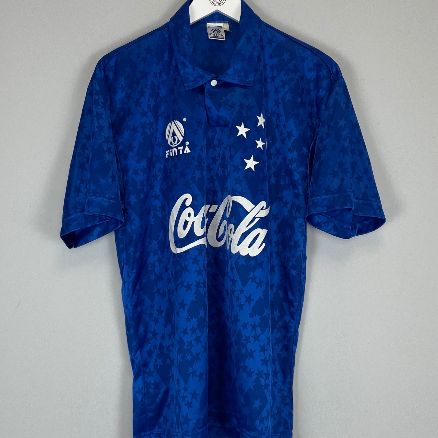 Shop 1992/94 CRUZEIRO HOME SHIRT (L) FINTA, classic football shirts, vintage football shirts & retro soccer jerseys at Cult Kits