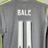 2015/16 REAL MADRID BALE #11 L/S AWAY SHIRT (S) ADIDAS