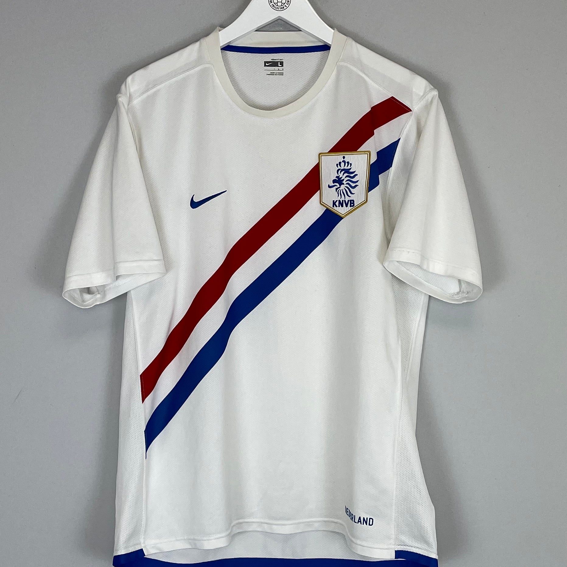 Shop 2006/08 NETHERLANDS AWAY SHIRT (L) NIKE, classic football shirts, vintage football shirts & retro soccer jerseys at Cult Kits