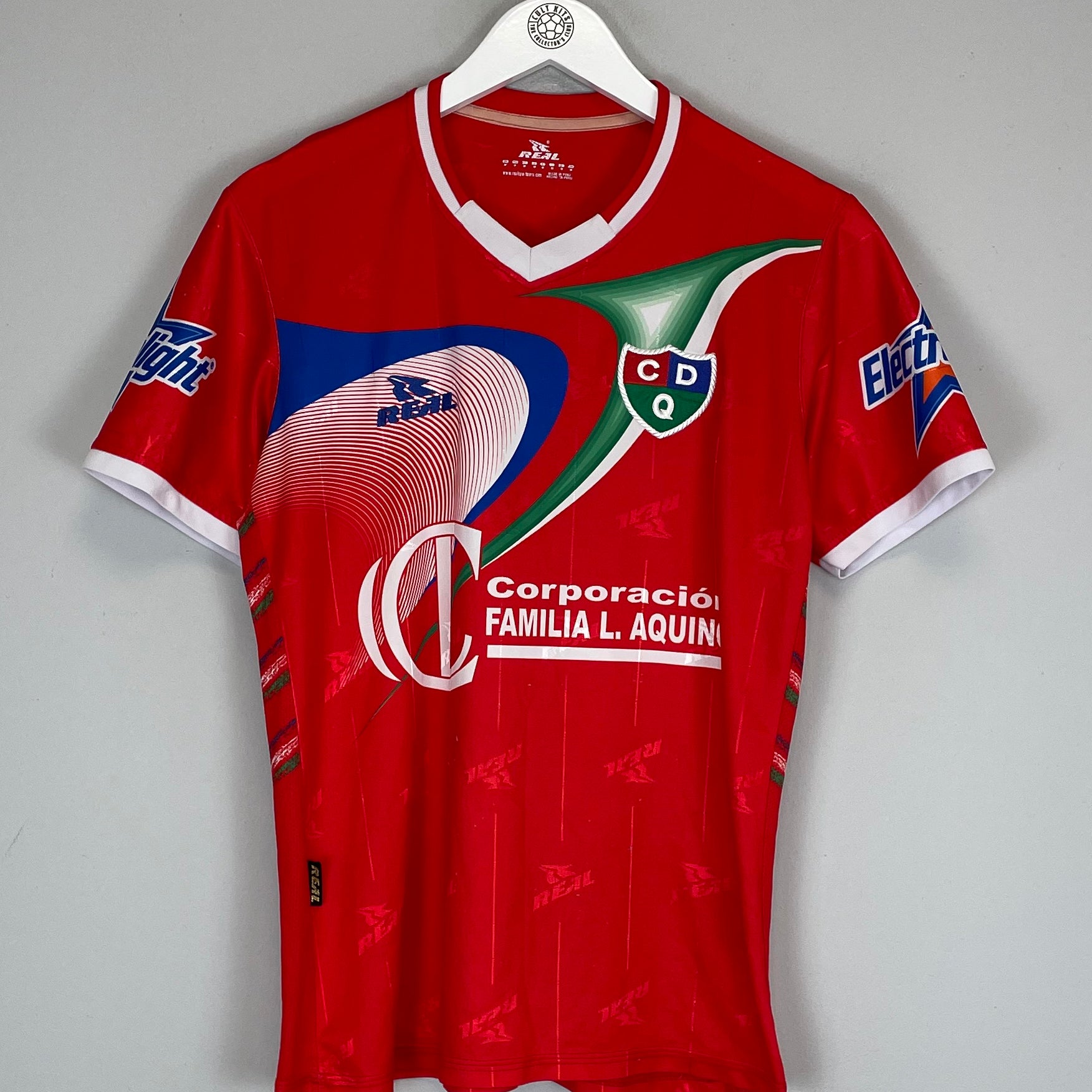 Shop 2018 UNION COMERCIO #9 HOME SHIRT (M) REAL, classic football shirts, vintage football shirts & retro soccer jerseys at Cult Kits