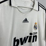 Shop 2008/09 REAL MADRID HOME SHIRT (XL) ADIDAS, classic football shirts, vintage football shirts & retro soccer jerseys at Cult Kits
