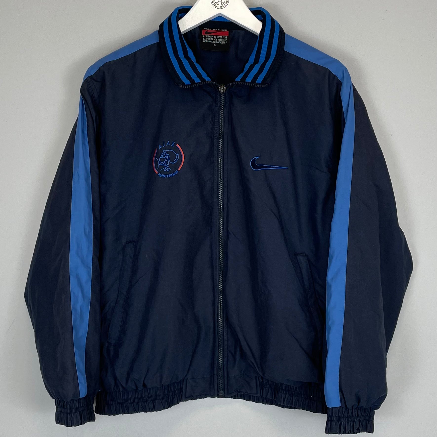 Shop 2000'S AJAX TRACK JACKET (S) NIKE, classic football shirts, vintage football shirts & retro soccer jerseys at Cult Kits