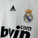 Shop 2008/09 REAL MADRID HOME SHIRT (XL) ADIDAS, classic football shirts, vintage football shirts & retro soccer jerseys at Cult Kits