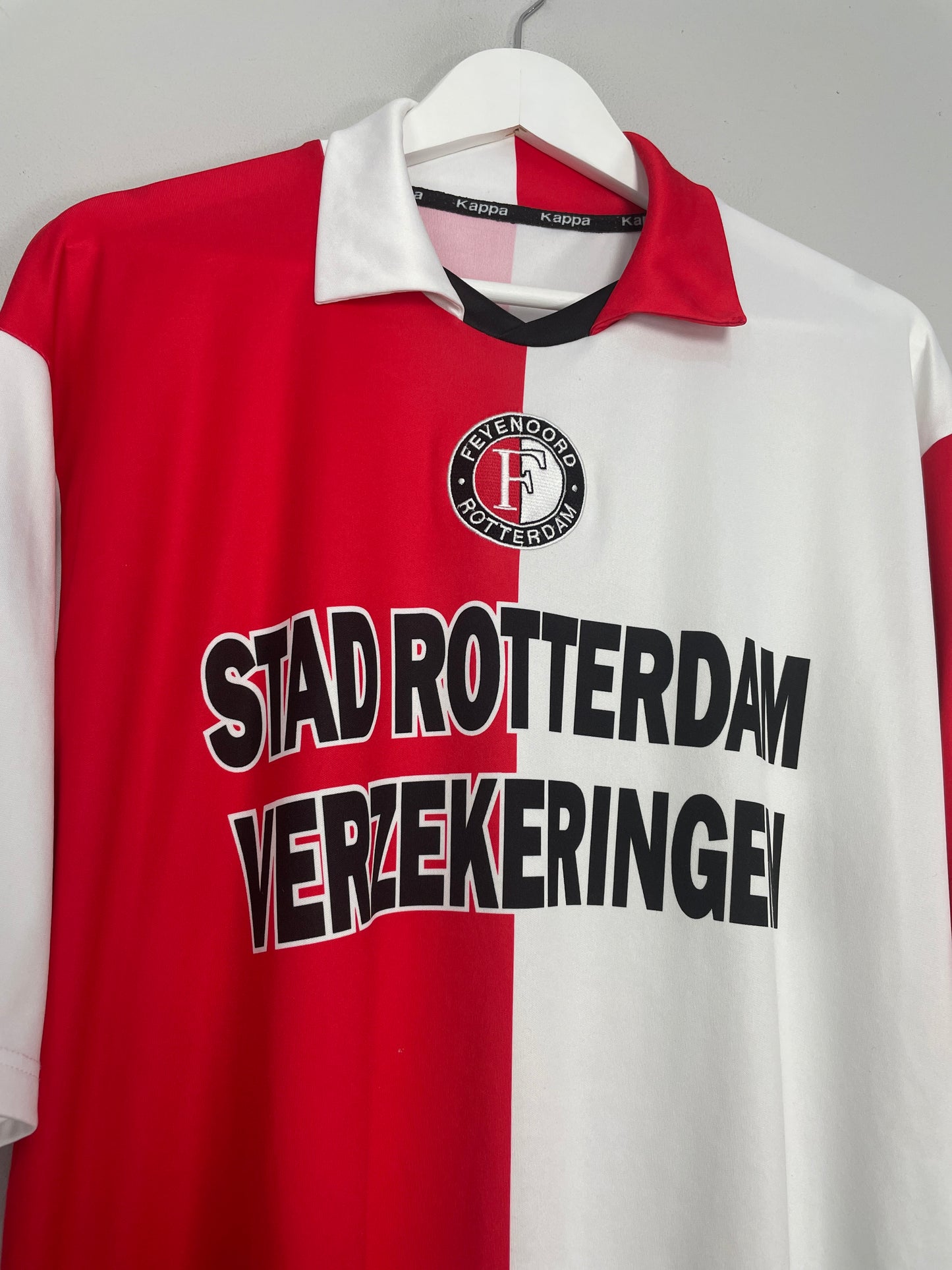 2001/02 FEYENOORD HOME SHIRT (XL) KAPPA
