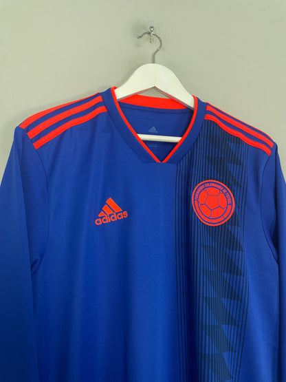 2018/19 COLOMBIA L/S AWAY SHIRT (L) ADIDAS