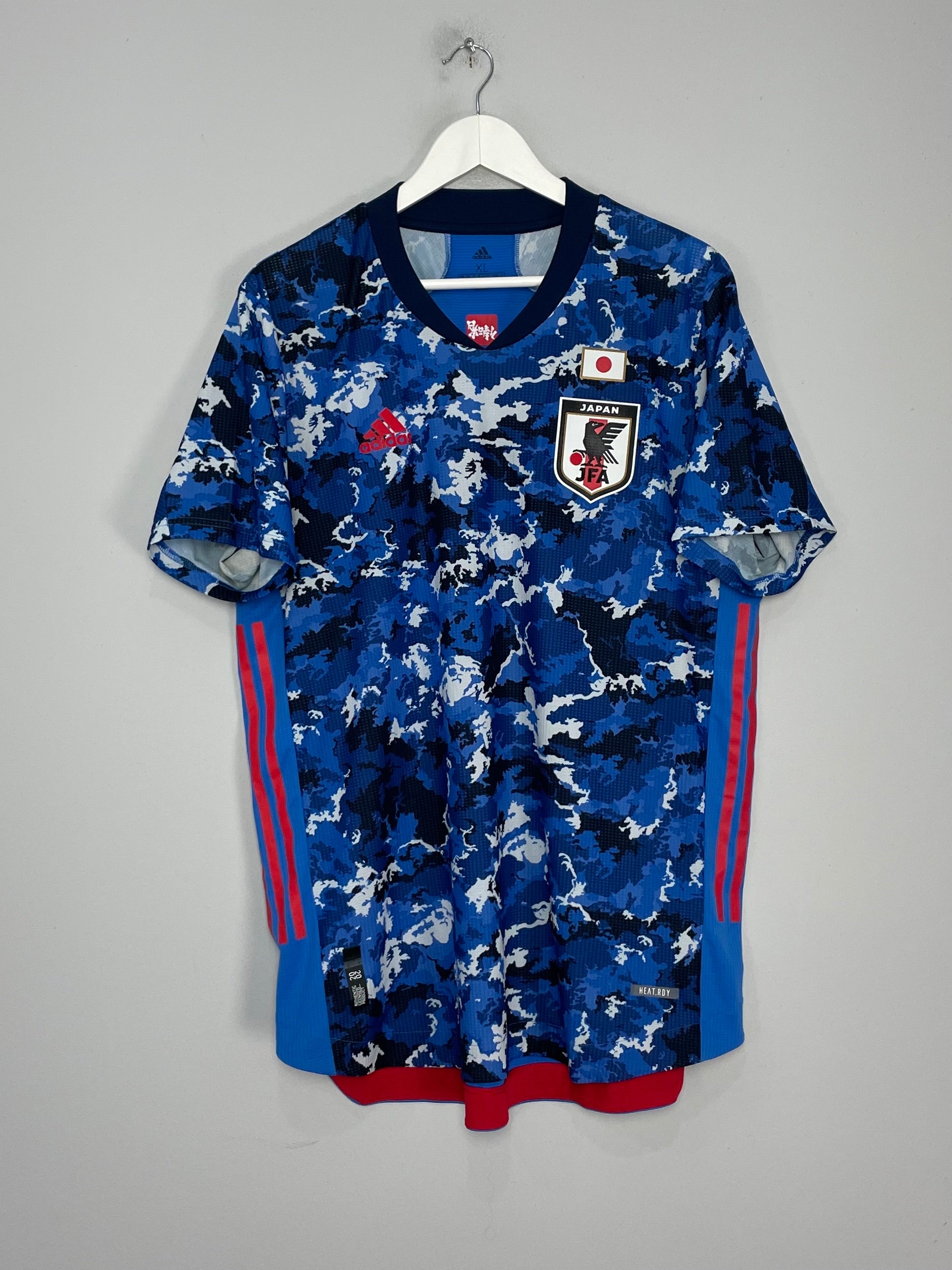 Shop 2020/21 JAPAN *PLAYER ISSUE* HOME SHIRT (XL) ADIDAS, classic football shirts, vintage football shirts & retro soccer jerseys at Cult Kits