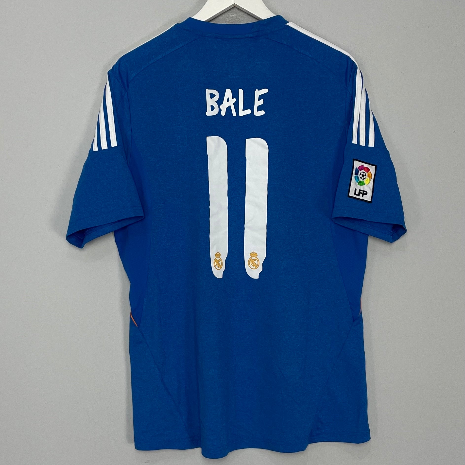 Shop 2013/14 REAL MADRID BALE #11 AWAY SHIRT (L) ADIDAS, classic football shirts, vintage football shirts & retro soccer jerseys at Cult Kits