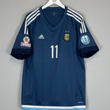 2015/16 ARGENTINA AGUERO #11 AWAY SHIRT (XL) ADIDAS